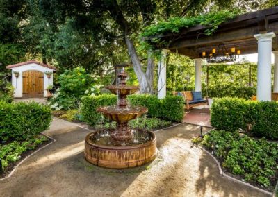 fountain landscaping